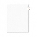 Avery® Avery-Style Legal Side Tab Dividers Individual Letters; 1-Tab, Title C, Letter, WE, 25/pk
