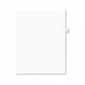 Avery® Avery-Style Legal Side Tab Dividers Individual Letters; 1-Tab, Title H, Letter, WE, 25/pk