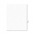 Avery® Avery-Style Legal Side Tab Dividers Individual Letters; 1-Tab, Title R, Letter, WE, 25/pk