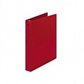 Avery® Economy 1 Round Ring Binder; Non-View, Red, 3-Ring