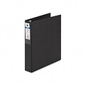 Avery® Economy 1-1/2 Round Ring Binder with Label Holder; Non-View, Black, 3-Ring