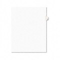 Avery-Style Legal Side Tab Dividers, 1-Tab, Title 6, Letter, WE, 25/pk