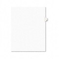 Avery-Style Legal Side Tab Dividers, 1-Tab, Title 7, Letter, WE, 25/pk