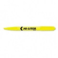 Avery® Pen-Style Hi-Liters®; Chisel Point, Fluorescent Yellow, 1 Dozen