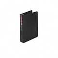 Avery® Durable Mini Gap Free™ 1 Round Ring Binder With Label Holder; Non-View, Black, 3-Ring