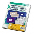 Avery® Sheet Copier Labels; Pres-A-Ply Copier Labels, 8-1/2 x 11, White, 100/Box