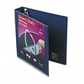 Avery® Heavy-Duty One Touch EZD™ Nonstick 1-1/2 D-Ring Binder; View, Navy Blue, 3-Ring