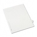 Avery® Allstate-Style Individual Number Legal Index Dividers; Title: 30, Letter, White, 25/pk