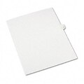 Avery® Allstate-Style Individual Number Legal Index Dividers; Title: 36, Letter, White, 25/pk