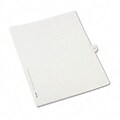 Avery® Allstate-Style Individual Number Legal Index Dividers; Title: 37, Letter, White, 25/pk