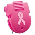 Advantus® Panel Wall Clip; Breast Cancer Awareness, Pink, 10/Box