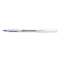BIC® Round Stic Grip™ Xtra Comfort Pen; Medium, Purple Ink