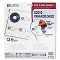 Two-Sided CD/DVD Refill Pages for Ring Binder Kit CLI-61938, Five per Pack