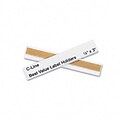 C-Line® Peel and Stick Repositionable Label Holders; 1/2x3, Clear, 50/Pack