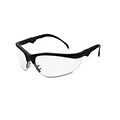 Crews® Klondike Magnifier Safety Glasses; 2.5 Magnifier, Clear Lens