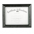 DAX® Document Frames; 8-1/2x11, Antique Charcoal