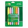 Dixon® Emphasis™ Desk-Style Highlighters; Chisel Tip, Assorted (Fluor BE, GN, OE, PK, PE, YE), 6/PK