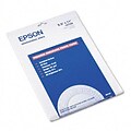 Epson® Premuim Semi-Gloss Photo Paper; 8-1/2 x 11, 20 Sheets per Pack