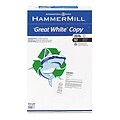 Hammermill® Great White® Recycled Copy Paper; 20lb, Legal-size