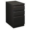 Flagship Mobile Box/Box/File Pedestal, Full Radius Pull, 22-7/8d, Black