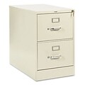 210 Series Two-Drawer, Full-Suspension File, Legal, 28-1/2d, Putty