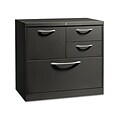 HON® Flagship® File Center; Box, File, and Lateral File Drawers, 28Hx30Wx18D, Charcoal