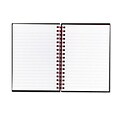 Hamelin Black N Red™ Twinwire Notebook 5-7/8x8-1/4; Legal Ruling, White, 70 Sheets/Pad