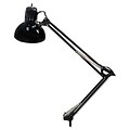 Opti Series Swing Arm Incandescent Lamp, 34 Reach, Black