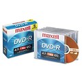 Maxell® DVD-R Discs; 4.7GB, 16x, Jewel Case