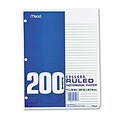 Mead® College Ruled Loose Notebook Filler Paper; Economical, 200 Sheets/Pack