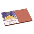 SunWorks 12 x 18 Construction Paper, Brown, 50 Sheets/Pack (6707)