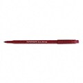 Paper Mate® Eraser Mate® Stick Ballpoint Pen; Medium, Red
