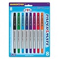 Paper Mate® Flair® Ultra-Fine Pens; Assorted Barrel/Ink Colors, 8/pk
