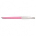 Parker® Jotter® Retractable Ballpoint Pen; Med Point, Pink Barrel, Blue Ink
