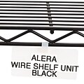 Shelf Tags for Wire Rack, 3 1/2 x 1 1/2, White, 10/Pack