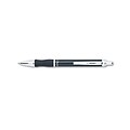 Client Retr Ballpoint Pen, Black Barrel, Black Ink, Med Pt, 1.0 mm