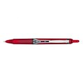 Pilot® Precise V5RT Rolling Ball Pens;  Extra Fine Point, Red Barrel/Ink