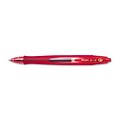 G6 Gel Retractable Roller Ball Pen, Red Barrel/Ink, Micro Pt, 0.70mm