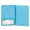Quality Park® 28lb. Clasp Colored Catalog Envelopes; Blue, 9x12, 10/Pack