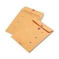 Light Brown Kraft String & Button Interoffice Envelope, 9 x 12, 100/Carton