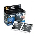 ScreenKleen Alcohol-Free Wipes, Cloth, 3-1/4 x 3-1/4, 14/box