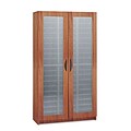 Safco Literature Organizer with Doors, Cherry, Each (9355CY)