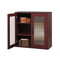 Safco® Après Modular Storage; Two-Door Cabinet, 30Hx30Wx12D, Mahogany