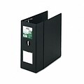 Samsill® Clean Touch 5 D-Ring Binder; Non-View, Black, 3-Ring