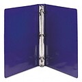 Samsill® Antimicrobial Presentation 1 Round Ring Binder; View, Grape, 3-Ring