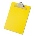 Saunders® Recycled Plastic Clipboards; Yellow