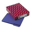Smead® Interior 1/3-Cut File Folders; Letter Size, Purple