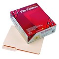 Guide Height File Folders, 2/5 Cut Right, 2-Ply Top Tab, Letter, Manila, 100/Box