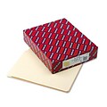 Shelf Folders, Straight Cut, Single-Ply End Tab, Letter, Manila, 100/Box