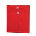 Smead® Ultracolor® String & Button Envelope; Top Load, Red